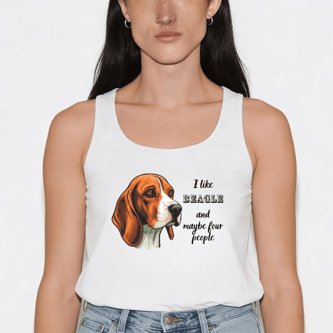 I like Beagle and.. - Damski Tank Top G64200L